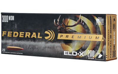 FEP300WSMELDX1_1 Federal Premium .300 WSM 200gr ELD-X — 20rd Box