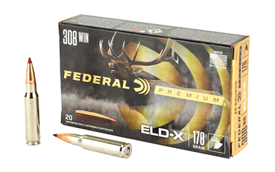 Federal Premium ELD-X .308 Win 178gr — 20 Rounds