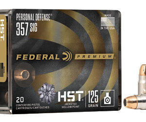 Federal Premium HST .357 Sig 125 gr JHP 20rd