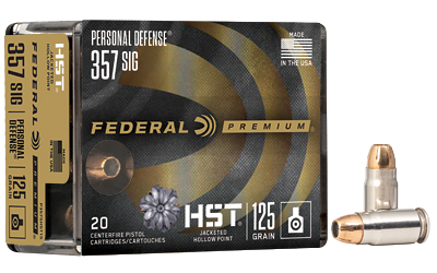 Federal Premium HST .357 Sig 125 gr JHP 20rd