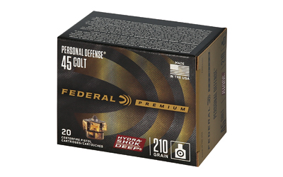 FEP45CHSD1_1 Federal Hydra-Shok Deep .45 Long Colt 210 gr JHP 20rd