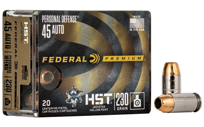FEP45HST2S_1 Federal HST 45 ACP 230 gr JHP 20rd