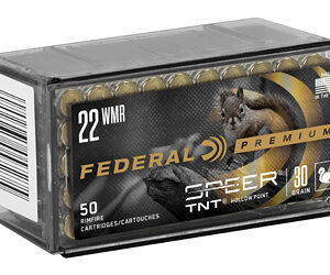 Federal Premium .22 WMR 30gr Speer TNT JHP 50rd