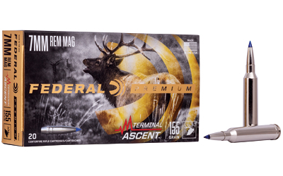 FEP7RTA1_1 Federal Premium Terminal Ascent 7mm Rem Mag 155gr 20rd