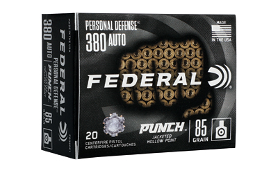 Federal Premium Punch 380 ACP 85gr JHP 20rd