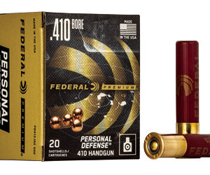 Federal Premium Personal Defense .410 2.5in 000 Buck 20rd