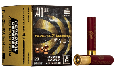Federal Premium Personal Defense .410 2.5in 000 Buck 20rd