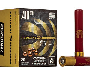 Federal Premium Personal Defense .410 Bore 3 in. 000 Buck 20rd