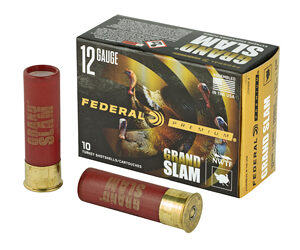 Federal Grand Slam 12ga 3″ 1-3/4oz #4 10rd