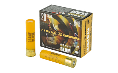 FEPFCX258F5_1 Federal Grand Slam 20ga 3″ #5 Shot 10rd