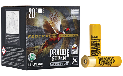 FEPFSX207FS4_1 Federal Premium Prairie Storm FS 20ga 3in 7/8oz #4 25rd