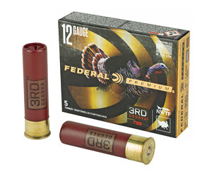 Federal 3rd Degree 12ga 3.5in 2oz #5/#6/#7 5rd