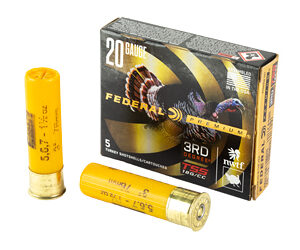 Federal Premium 3rd Degree Turkey 20GA 3 in 5rd