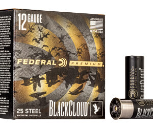 Federal Black Cloud FS Steel 12GA 3in 1-1/4oz #2 25rd