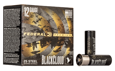 Federal Black Cloud FS Steel 12ga 3 in. 1-1/4 oz #BB 25rd