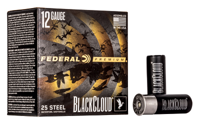 FEPWBX1472_1 Federal Black Cloud FS Steel 12ga 2-3/4in 1-1/8oz #2 25rd