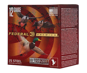 Federal Ultra Steel 12GA 3″ 1-1/4oz BB 25/Box