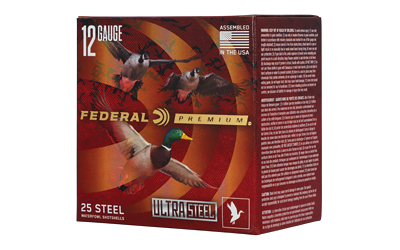 FEPWUX142BB_1 Federal Ultra Steel 12GA 3″ 1-1/4oz BB 25/Box