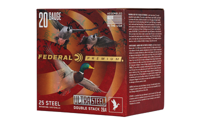 Federal Ultra Steel 20GA 3″ 1oz #2 25/Box