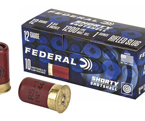 Federal Shorty Shotshell 12ga 1.75in Rifled Slug 10rd