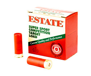 Estate Super Sport 12 GA 2.75″ 1-1/8 oz #8 – 25 Rounds