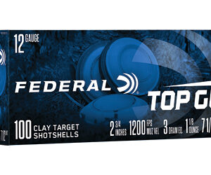 Federal Top Gun 12ga 2.75″ 1-1/8 oz #7.5 100rd