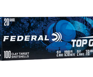 Federal Top Gun 20 Gauge 2.75″ 7/8 oz #8 100rd