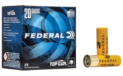 FETG208_1 Federal Top Gun 20 Gauge 2.75in 7/8oz #8 25rd