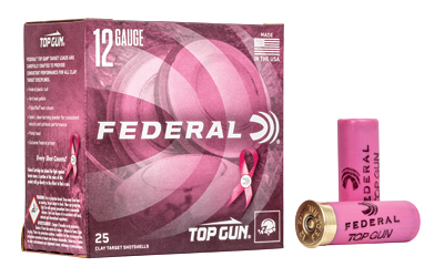 Federal Top Gun Pink 12ga 2.75in 1-1/8oz #8 25rd