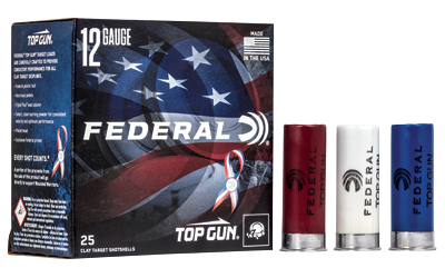 Federal Top Gun RWB 12 Gauge 2-3/4 in 1-1/8 oz #8 25rd