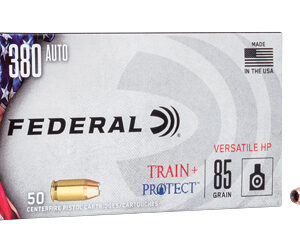 Federal Train & Protect .380 ACP 85gr VHP — 50rd Box