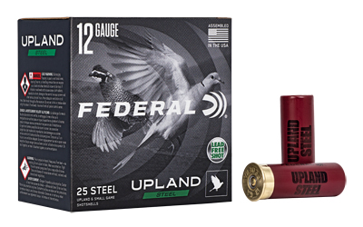 FEUSH12275_1 Federal Upland Steel 12ga 2-3/4″ 1oz #7.5 25rd