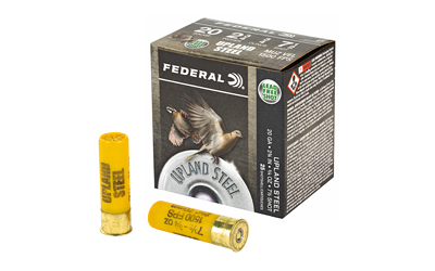 Federal Upland Steel 20GA 2.75in #7.5 25rd