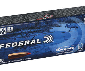 Federal .223 Rem 53gr V-MAX 20rd Box