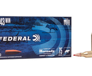 Federal Varmint & Predator .243 Win 75gr V-Max 20rd Box