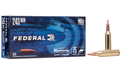 Federal Varmint & Predator .243 Win 75gr V-Max 20rd Box