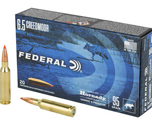 Federal 6.5 Creedmoor 95gr V-Max 20rd Varmint & Predator