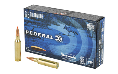 Federal 6.5 Creedmoor 95gr V-Max 20rd Varmint & Predator