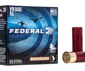 Federal Speed-Shok 12ga 3in 1-1/4oz #3 Steel 25rd