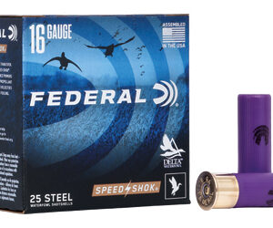 Federal Speed-Shok 16ga 2.75in 15/16oz #4 Steel 25rd