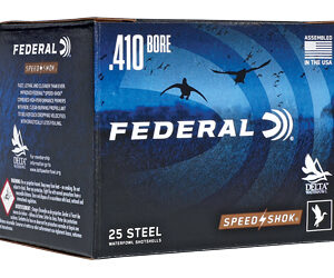 Federal Speed-Shok .410 Bore 3″ 3/8oz #6 Steel 25rd