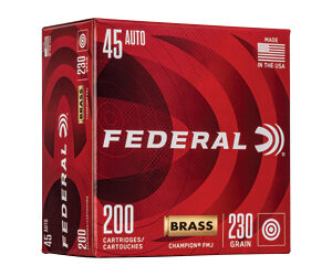Federal Champion .45 ACP 230 gr FMJ 200 ct