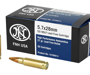 FN SS195LF 5.7x28mm 27 gr Lead-Free JHP 50rd