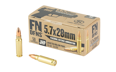FN10700030_1 FN DFNS SS200 5.7x28mm 30gr JHP – 50 Rounds