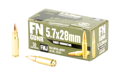 FN GUNR 5.7x28mm 40gr FMJ — 50rd Box