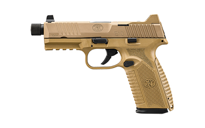 FN66-101378_1 FN 510 Tactical 10mm FDE 4.71in Threaded, 2 Mag