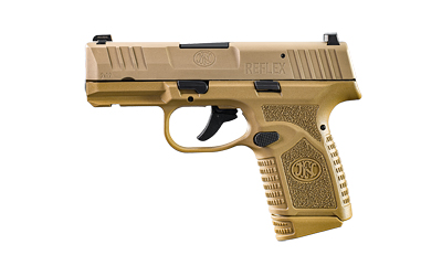 FN66-101409_1 FN Reflex Micro-Compact 9mm 3.3in FDE — 2 Mags