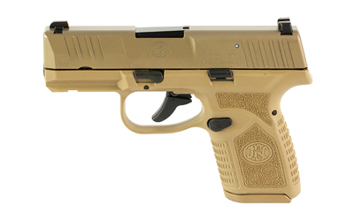 FN66-101413_1 FN Reflex 9mm 3.3″ Micro-Compact Pistol FDE, 10+1