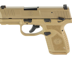 FN Reflex MRD Manual Safety 9mm 3.3″ FDE 11/15rd