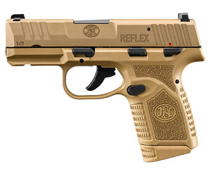 FN Reflex MS 9mm 3.3-inch Micro-Compact FDE 10-round